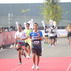 Race photo from KEDIRI HALF MARATHON 2026