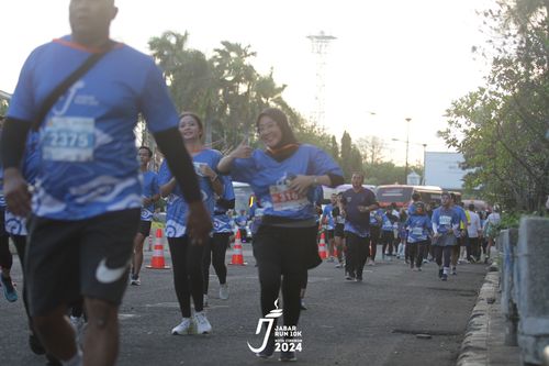 Race photo from Jabar Run 10K 2024