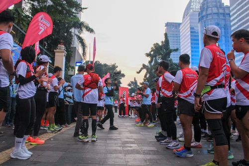 Race photo from Smartfren Run 2024 Vibes