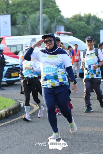 Race photo from Taman Budaya x BOGORUN 2025