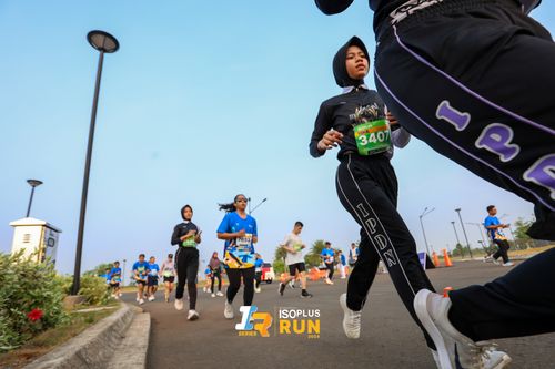 Race photo from ISOPlus Run 2024 Jakarta