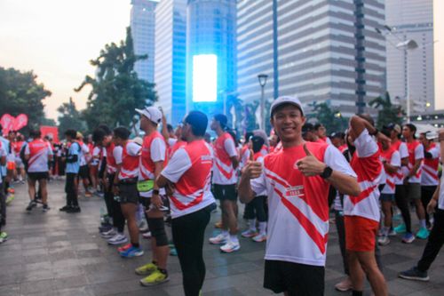 Race photo from Smartfren Run 2024 Vibes