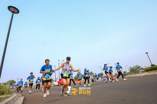 Race photo from ISOPlus Run 2024 Jakarta