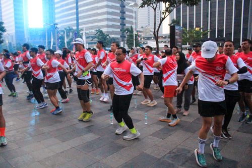 Race photo from Smartfren Run 2024 Vibes