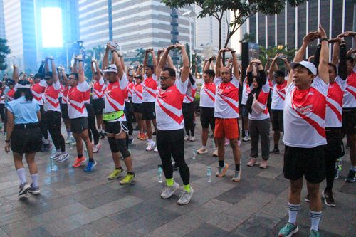 Race photo from Smartfren Run 2024 Vibes