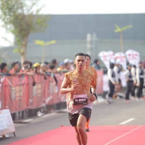 Race photo from KEDIRI HALF MARATHON 2026
