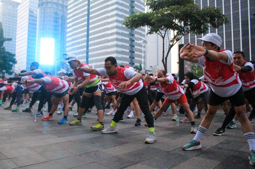 Race photo from Smartfren Run 2024 Vibes