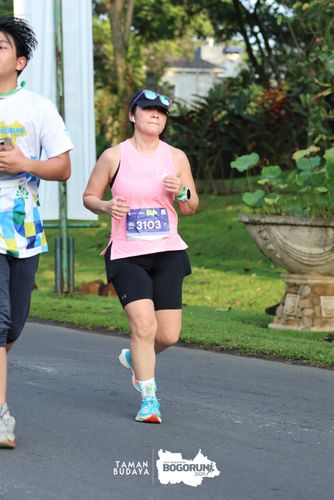 Race photo from Taman Budaya x BOGORUN 2025