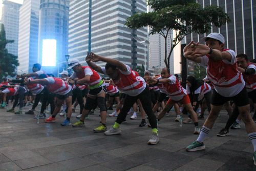 Race photo from Smartfren Run 2024 Vibes