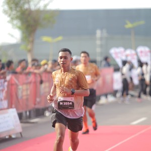 Race photo from KEDIRI HALF MARATHON 2026