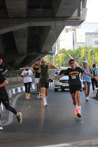 Race photo from ABR 2024 VIBES