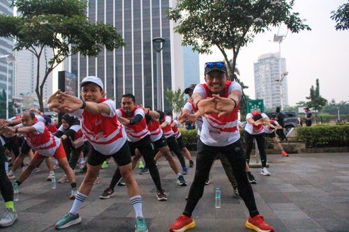 Race photo from Smartfren Run 2024 Vibes