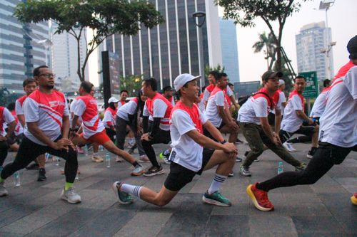 Race photo from Smartfren Run 2024 Vibes