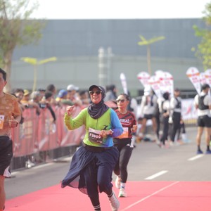 Race photo from KEDIRI HALF MARATHON 2026