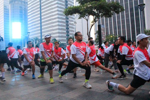 Race photo from Smartfren Run 2024 Vibes