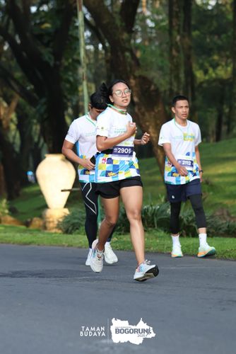 Race photo from Taman Budaya x BOGORUN 2025