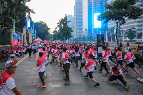Race photo from Smartfren Run 2024 Vibes