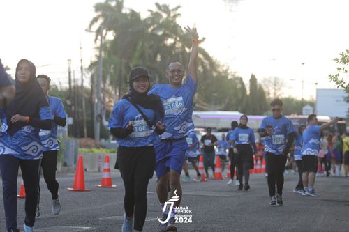 Race photo from Jabar Run 10K 2024
