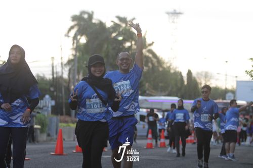Race photo from Jabar Run 10K 2024