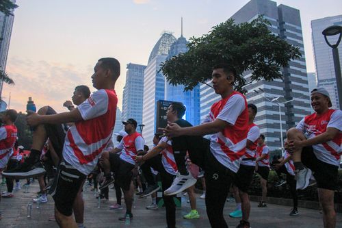 Race photo from Smartfren Run 2024 Vibes