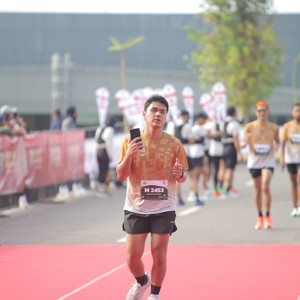 Race photo from KEDIRI HALF MARATHON 2026