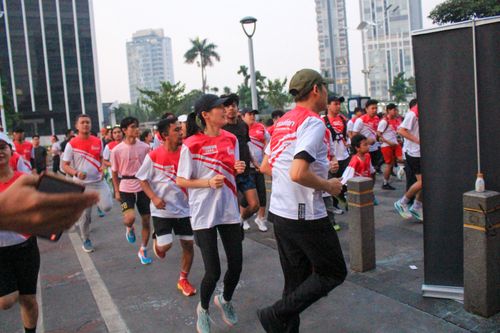 Race photo from Smartfren Run 2024 Vibes