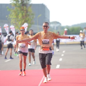 Race photo from KEDIRI HALF MARATHON 2026