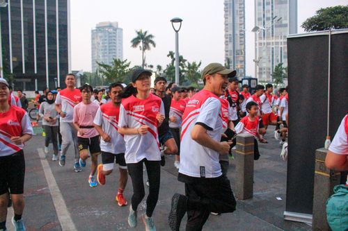 Race photo from Smartfren Run 2024 Vibes