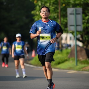 Race photo from BOGORUN 2026