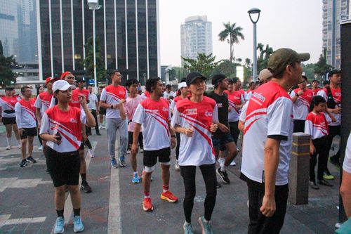 Race photo from Smartfren Run 2024 Vibes