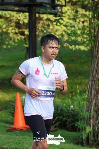 Race photo from Taman Budaya x BOGORUN 2025