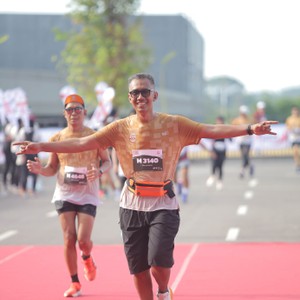 Race photo from KEDIRI HALF MARATHON 2026