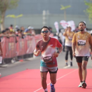 Race photo from KEDIRI HALF MARATHON 2026