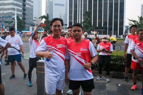 Race photo from Smartfren Run 2024 Vibes