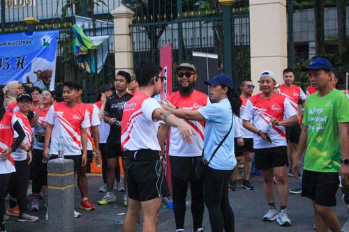 Race photo from Smartfren Run 2024 Vibes