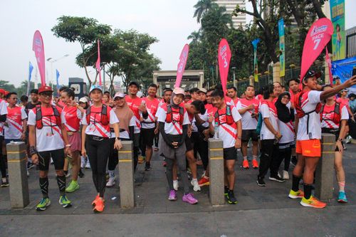 Race photo from Smartfren Run 2024 Vibes