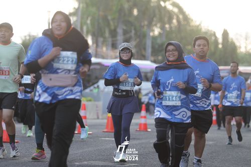 Race photo from Jabar Run 10K 2024