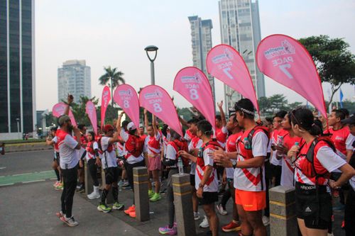 Race photo from Smartfren Run 2024 Vibes