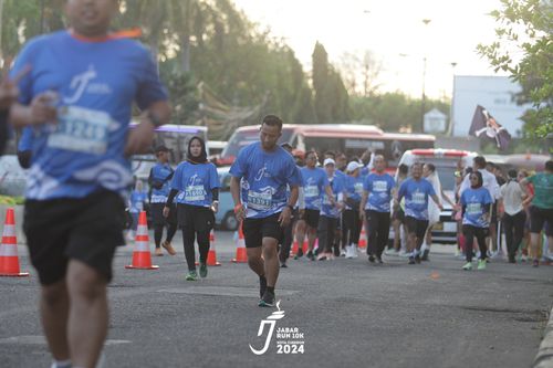 Race photo from Jabar Run 10K 2024