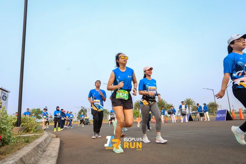 Race photo from ISOPlus Run 2024 Jakarta