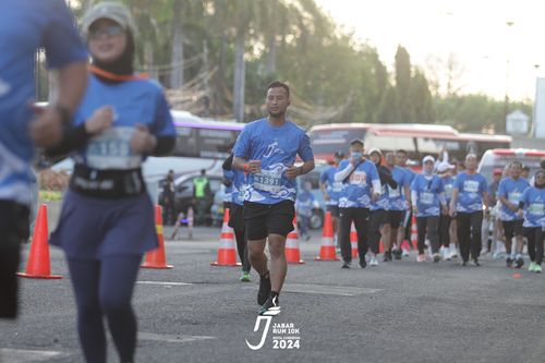 Race photo from Jabar Run 10K 2024