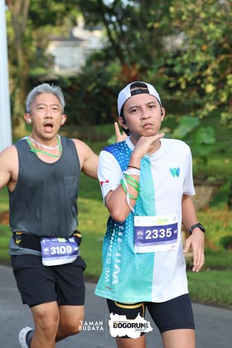 Race photo from Taman Budaya x BOGORUN 2025