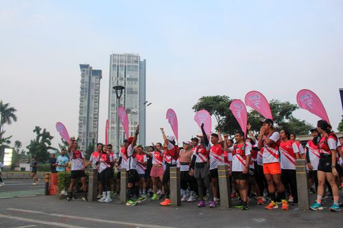 Race photo from Smartfren Run 2024 Vibes