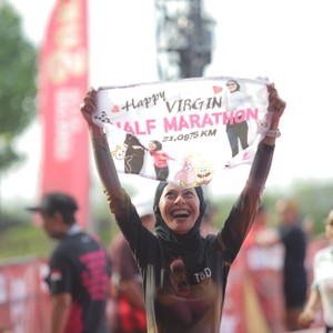 Race photo from KEDIRI HALF MARATHON 2026