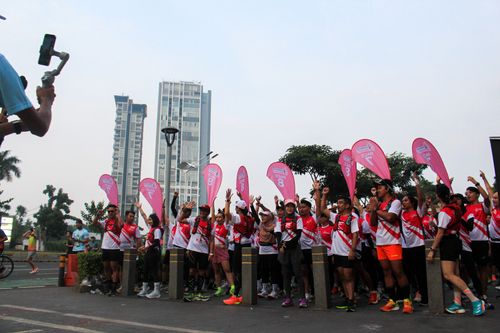 Race photo from Smartfren Run 2024 Vibes