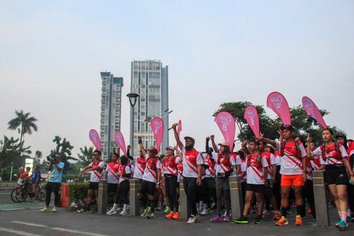 Race photo from Smartfren Run 2024 Vibes