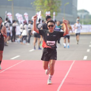 Race photo from KEDIRI HALF MARATHON 2026