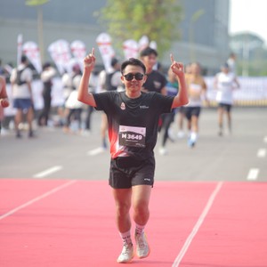 Race photo from KEDIRI HALF MARATHON 2026