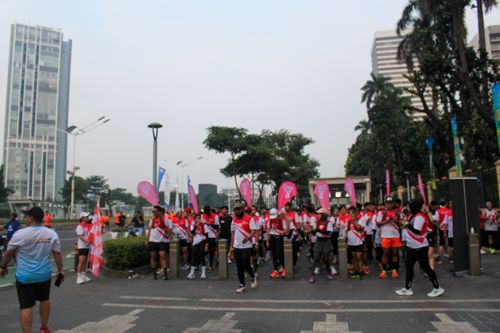 Race photo from Smartfren Run 2024 Vibes
