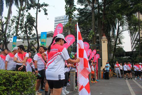 Race photo from Smartfren Run 2024 Vibes